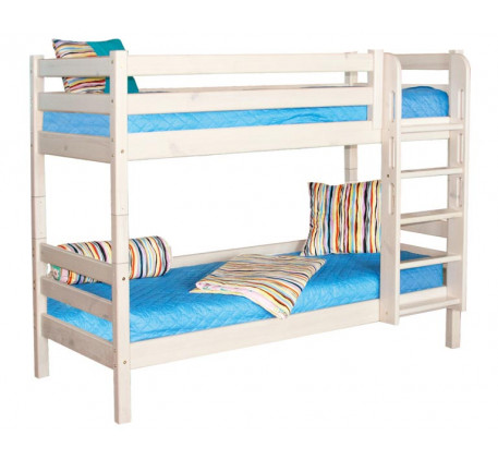 Детская кровать Соня. Вариант 3: с задней защитой и передним бортиком